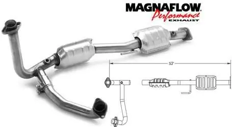 MagnaFlow Direct Fit Front & Rear Catalytic Converter - 93311 Sale