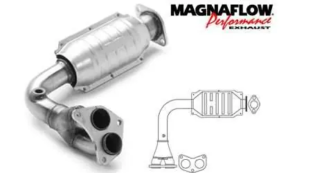Get Yours MagnaFlow Direct Fit Front Catalytic Converter - 23320