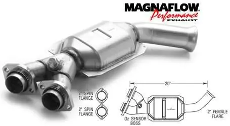 Big Sale MagnaFlow Direct Fit Front Catalytic Converter - 23664