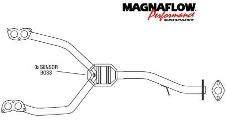 MagnaFlow Direct Fit Front Catalytic Converter - 23875 Reduced Price