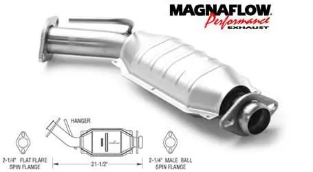 Order Now MagnaFlow Direct Fit Rear Catalytic Converter - 23365