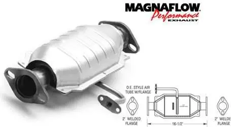 MagnaFlow Direct Fit Rear Catalytic Converter - 23689 Warranty Included