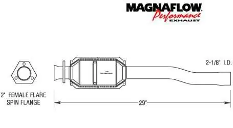 Shop Now MagnaFlow Direct Fit Rear Catalytic Converter - 23826