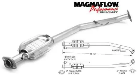 Flash Sale MagnaFlow Direct Fit Rear Catalytic Converter - 23861