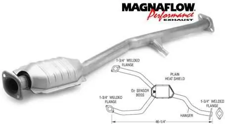 MagnaFlow Direct Fit Rear Catalytic Converter - 23872 Big Sale