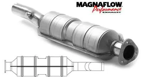 Exclusive MagnaFlow Direct Fit Rear Catalytic Converter - 55321