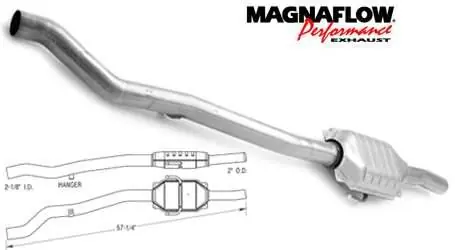 Top Rated MagnaFlow Direct Fit Rear Catalytic Converter - 93246