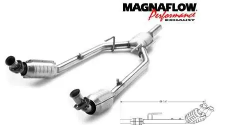 MagnaFlow Direct Fit Y-Pipe Catalytic Converter - 23325 Top Pick