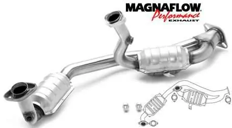 High Quality MagnaFlow Direct Fit Y-Pipe Catalytic Converter - 23356