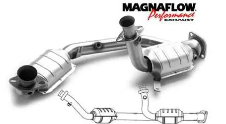 Best Choice MagnaFlow Direct Fit Y-Pipe Catalytic Converter - 23534