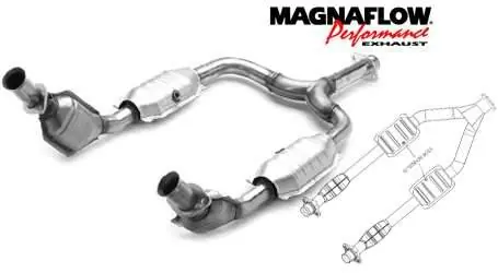 MagnaFlow Direct Fit Y-Pipe Catalytic Converter - 93345 Markdown