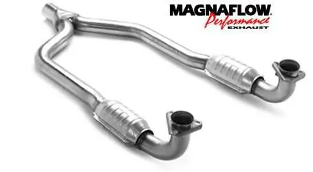 Fast Shipping MagnaFlow Direct Fit Y-Pipe Catalytic Converter - 93487