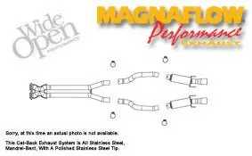 High Quality Magnaflow Cat-Back Exhaust System - 16670
