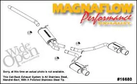Magnaflow Cat-Back Exhaust System - 16680 Free Returns