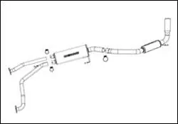 Magnaflow Cat-Back Exhaust System - 16783 Big Sale
