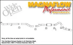 Worldwide Shipping Magnaflow Cat-Back Exhaust System - 16900