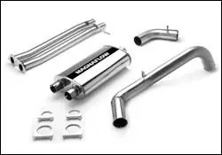 Free Returns Magnaflow Cat-Back Exhaust System with Dual Inlet Muffler - 15699