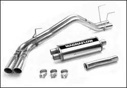Magnaflow Cat-Back Exhaust System with Dual Pipes Same Side Behind The Rear Tire Exit - 15820 Special Offer