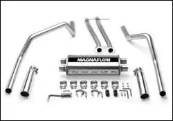 Limited Edition Magnaflow Cat-Back Exhaust System with Dual Side Exit Pipes - 15750