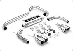 Sale Magnaflow Cat-Back Exhaust System with Quad Tip Dual Rear Exit - 16723