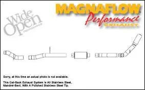 Magnaflow Performance Series 4 Inch Exhaust System - 16944 Fan Favorite