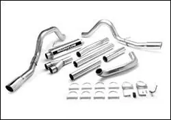 Magnaflow Performance Series 4 Inch Exhaust System with Dual System 4 Inch Turbo-Back Tuner - 15965 Must Have