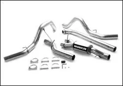 New Arrival Magnaflow PRO Series 4 Inch Exhaust System with Dual Exit - 17903