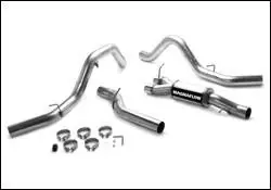 Limited Offer Magnaflow PRO Series 4 Inch Exhaust System with Dual Exit Behind Rear Tires - 17965