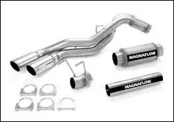 Best Choice Magnaflow XL Performance Diesel Particulate Filter Series 4 Inch Dual Exhaust System - 16971