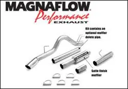 Buy Today Magnaflow XL Performance Diesel Particulate Filter Series 4 Inch Exhaust System - 16983