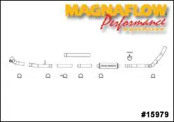 Magnaflow XL Series 4 Inch Exhaust System - 15979 Direct From Factory