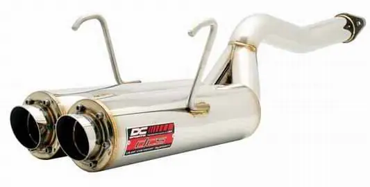 Stainless Steel Cat-Back Dual Canister Exhaust System - DCS6501 Authentic
