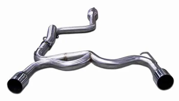 Certified Stainless Steel Cat-Back Single Canister Exhaust Dual Exit System - SCS6201