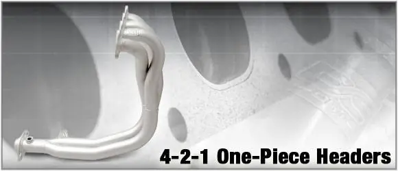 No Minimum Order 4-2-1 Ceramic Exhaust Header - 1PC - THC4406