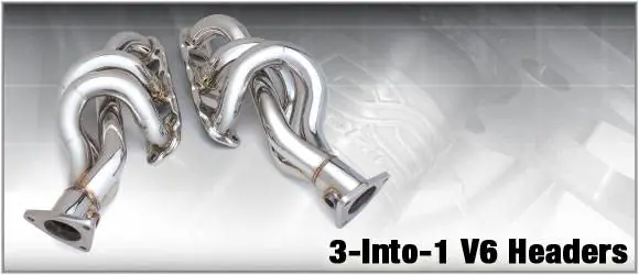 Two 3-1 Ceramic Exhaust Headers - HHC5522 No Minimum Order