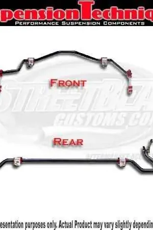 Buy Online Suspension Techniques Rear Anti-Sway Bar Kit - 51092