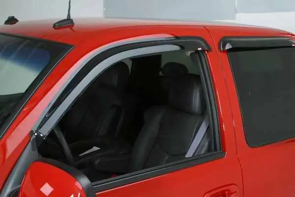 Wade Smoke Slim Wind Deflector 2PC - 37466 Special Offer