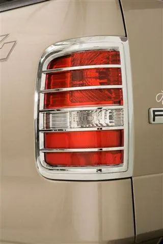 Express Delivery Wade Chrome Tail Light Cover - Regular 2PC - 15012