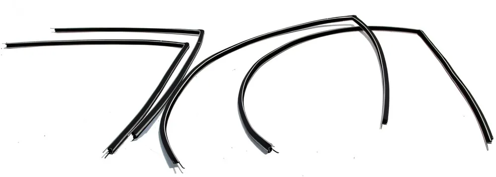 Glass Run Channel Weatherstrip for 1959-1960 Chevy Bel Air Biscayne Impala Sedan Must Have