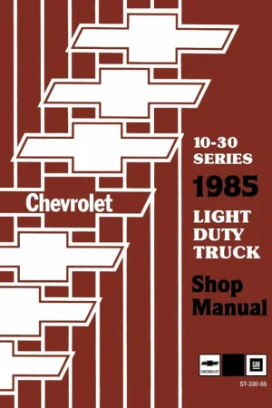 Service Manual for 1985 Chevy LD Truck 10-30 Series Markdown