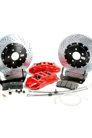 Baer Brakes 4301392HO-1 Baer Brakes 15" Extreme+ Front Brake Kit, Hugger Orange, Slot No Minimum Order