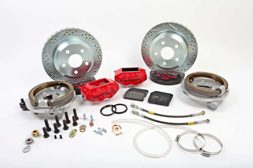 Baer Brakes 4262268S Baer Brakes 12" SS4 Rear Brake Kit, Silver, SDZ Express Delivery