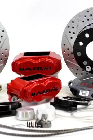 Baer Brakes 4301433MG Baer Brakes 11" SS4+ Front Brake Kit, Monster Green, SDZ, Std. Studs Save Now