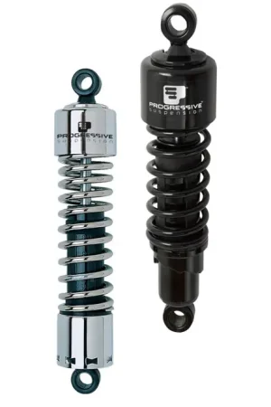 Must Have Progressive Harley 412 Series Shocks 13.0in - Black