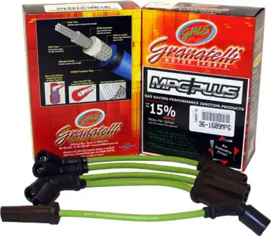 Hassle-Free Returns Granatelli 01-02 Dodge Aspen 6Cyl 3.0L MPG Plus Ignition Wires - 36-1706MPG