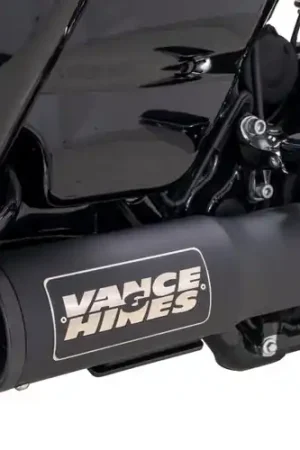 Super Sale Vance & Hines Harley Davidson HD Touring 17-22 HO 2-1 Black Full System Exhaust