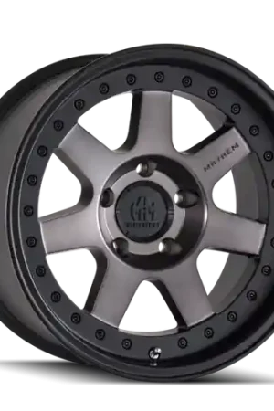 Mayhem 8300 Prodigy 17x9 / 5x114.3 BP / -6mm Offset / 72.6mm Hub Matte Black w/ Dark Tint Wheel Professional Grade