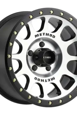 Method Race Wheels | MR305 NV | MACHINED / BLACK STREET LOC | 16x8 | 0 Offset | 4.5 Backspacing | 5x4.5 | MR30568012300 Mega Sale