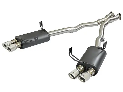 aFe MACH Force-Xp 2-1/2in 304 SS Cat-Back Exhaust w/Polished Tips 05-08 BMW Z4 M Coupe (E86) L6 3.2L - 49-36339-P Bulk Order
