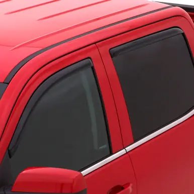 Modern AVS 06-08 Dodge RAM 1500 Mega Cab Ventvisor In-Channel Front & Rear Window Deflectors 4pc - Smoke - 194845